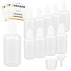 Hinrichs 10 x 50ml Plastic Squeeze Bottle - Small Squeeze
