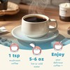 Decaf Mushroom Coffee, Instant Coffee Mix, 80 Servings | Sugar-Free,