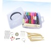 Operitacx 1 Set 24 Polymer Clay Kit Clay Model Kits