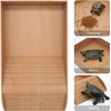 Reptile Feeding Bowl, Turtle Bathtub with Steps, Feeding Bowl, Climbing