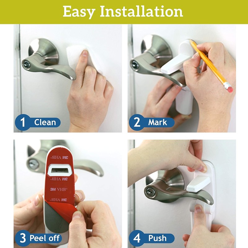 Door Lever Lock (3 Pack) – Baby Proof Door Handle