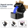 Magnetic Cord Organizer, Easy Secure Adhesive Cable Management, Wire Holder
