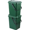 Graf 8 litre compost bin, green