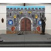 Medieval Castle Backdrop Medieval Party Decorations 7x5FT Knight Castle Wall