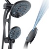 Hotel Spa AquaCare As-Seen-On-TV High Pressure Handheld/Rain 80-mode 3-way Shower