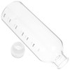 Mipcase Large Capacity Transparent Plastic Water Bottle with Scale Leak