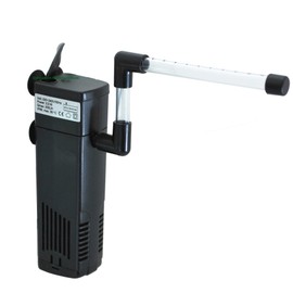 Aquarium Nano Internal Filter 3.5 W, 200 L/h for Basins with 10-30 L, with Coconut Charcoal and Sponge