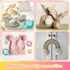 Suncalla 16 Pcs Pompom Makers for Yarn 4 Different Sizes