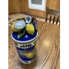 White LEMON CANISTER DOG/CAT TREATS CANISTER BLUE SKY CLAYWORKS CERAMIC