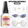 ClenyMagi Ceramic Glue, Fast-Curing Ceramic Glue Repair for Porcelain, Super