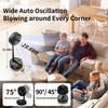Socool 40000mAh Portable Fan Foldable Battery Rechargeable with 8 Speed