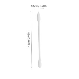 PACKOVE 30Pcs Double Headed Cotton Swabs Portable Beauty Tools for Ear Cleaning Travel Friendly Soft and Comfortable for All Ages Convenient and Versatile Ear Cleaning