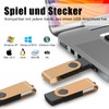 EASTBULL 2 GB USB 2.0 Flash Drive Memory Stick Pack