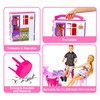 Style Shine Doll House Portable & Foldable Dollhouse w/ 60+