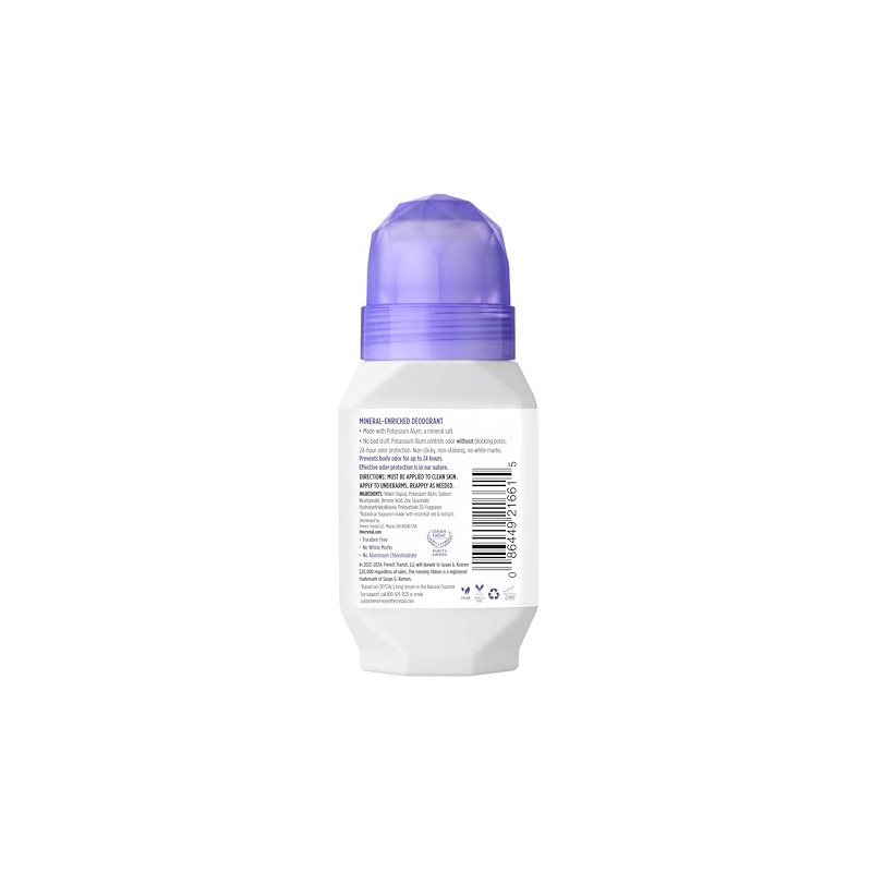 Crystal Essence Roll-On Deodorants, Púrpura