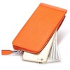 Huztencor Long Wallet, Thin, Bifold for Men, Women, Anti-magnetic, Card