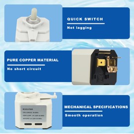 W10117655 Dryer Start Switch Replacement WPW10117655 1448106 AP6015267 AH1491565 etc Compatible with Whirlpool crosley kenmore Dryer Push to Start Switch 2-Year Qa