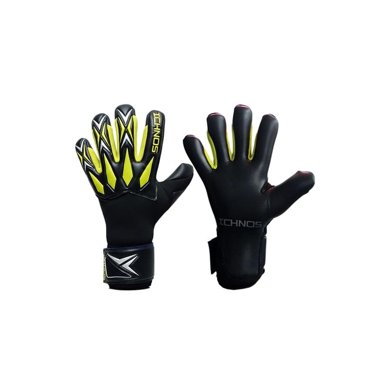 ICHNOS Defract Extended Pro Palm adult size football goalkeeper gloves