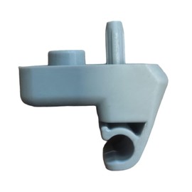 Sun Visor Hook Compatible with Lancia Musa Original Right Left Grey 1 Piece