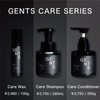 GENTS Men's Hair Wax, 3.5 oz (100 g), Soft Bristle,
