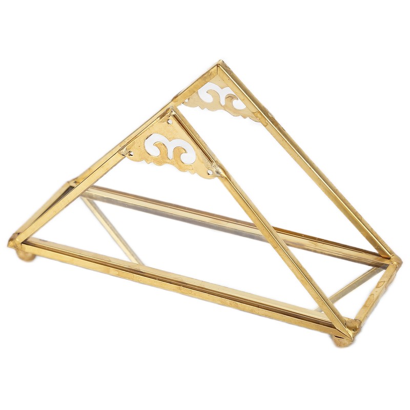Mirror Jewelry Tray Glass Perfume Storage Tray Jewelry Plate Golden