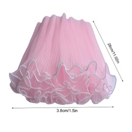 3.8M Pearl Edge Flower Wrapping 28CM Flower Wrapping Mesh Paper Wave Mesh Bouquet Paper Suitable For Shop Wedding Birthday Gift DIY (Pink)