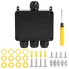 Junction Box Waterproof IP68, Outdoor Junction Box, Waterproof, 4-Way Junction