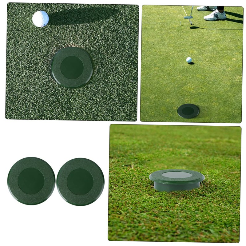 VICASKY 3pcs Golf Putting Cup Covers Durable Plastic Training Aids