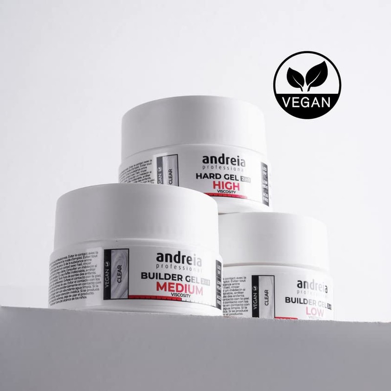 Andreia Professional Hard Nail Gel Two-Phase 2-in-1 LED and UV