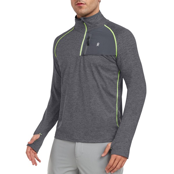 Little Donkey Andy Men's Long-Sleeved Shirt 1/4 Zip Sporty Training