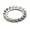 Hippo Hardware M2 (2mm) External Toothed Shakeproof Lock Washers Serrated