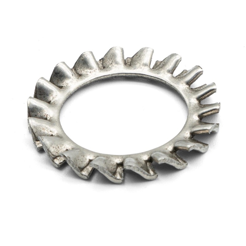 Hippo Hardware M2 (2mm) External Toothed Shakeproof Lock Washers Serrated