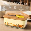 Mushroom Butter Dish with Lid,Large Butter Crock Keeper Saver,Ceramic Butter