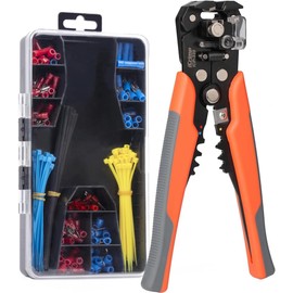 iCrimp ICP-338 Auto Multi Stripper, Wire Stripper, 0.2 sq - 6.0 sq with Insulated Terminal Set