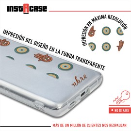INSTACASE Funda para M5 Personalizada con Ojo Turco antigolpes, Case Personalizado para M5, Carcasa con Ojo Turco para M5, Protector de Ojo Turco y Manos con Nombre para M5