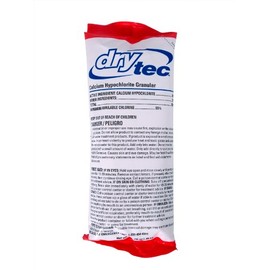 DryTec 1-1901 Calcium Hypochlorite Pool Shock, 1-Pound
