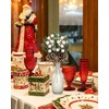 10 Pinos Navideños Artificiales, Ramas De Pino Navideño con Bayas