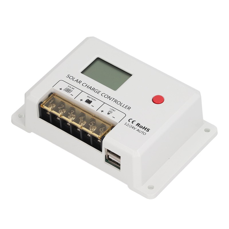 Solar Charge Controller Charging Parameters Adjustable MOS Circuit PWM Solar