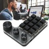 12 Keys Mechanical Keyboard Bluetooth USB Connection Mini Portable Programmable