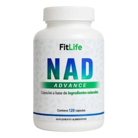 Fitlife Nad  Nr (nicotinamida Ribosa)  2 Meses 120 Cáps                                                                                               