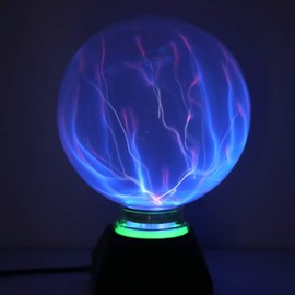 Plasma Ball Lamp Magic Light Plasma Light 5 Inch Globe Static Blue Light Touch