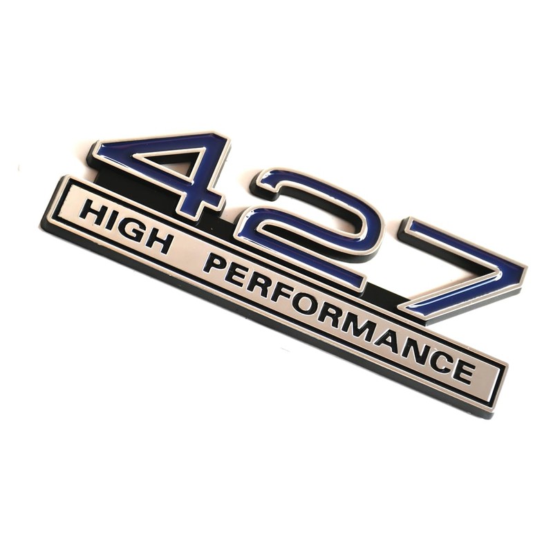 2pcs 427 Liter 7.0 Engine High Performance Badge 3D Decals
