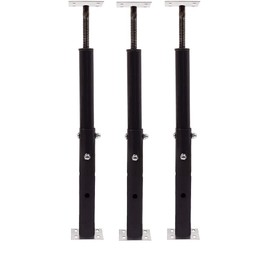 AKRON PRODUCTS Adjustable Floor Jack (Model C-3), Akron Jacks Floor Jacks, Telescoping Jack For Temporary Support, Size Range 1'7''-3' (Thrее Расk)