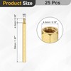 uxcell 25Pcs Male to Female Thread Spacer Screws, M3 x