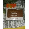 DG Perfect Harvest Fall White/Orange Pumpkins Tapestry Place-mat set of