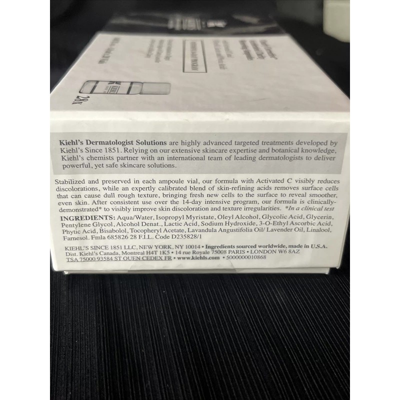 Kiehl's Clearly Corrective Accelerated Clarity Renewing Ampoules 28x 1 ml