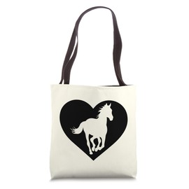Simple Horse Barn Aesthetic - Rustic Equine Style Horse Love Tote Bag