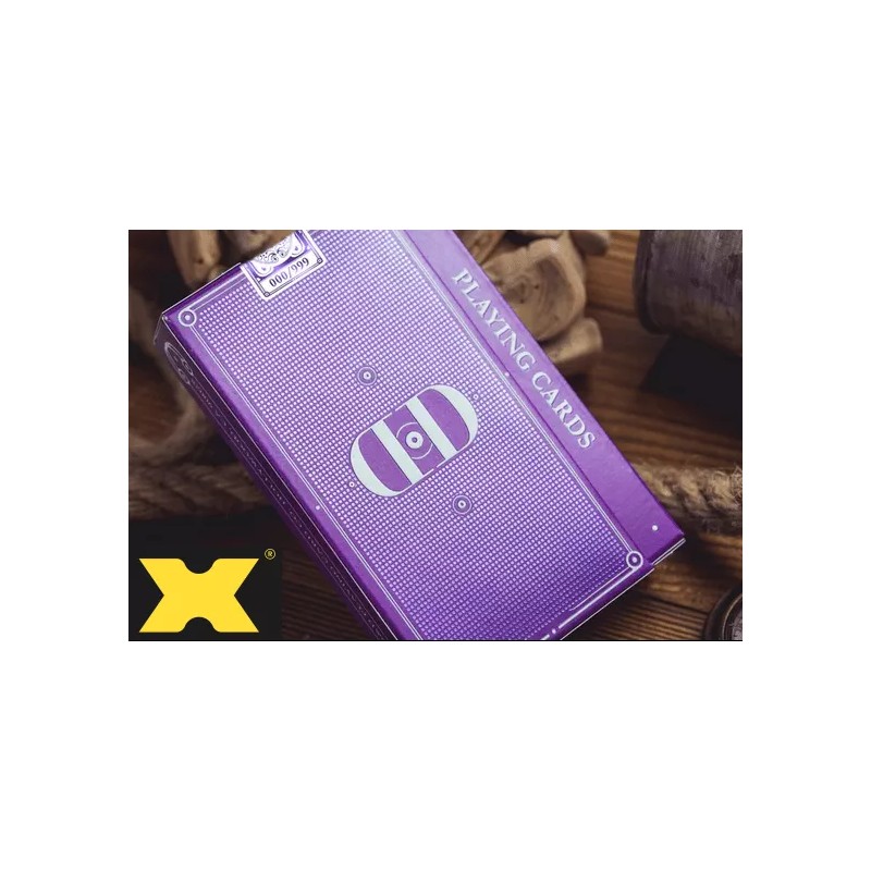 Smoke & Mirrors v9 Deluxe Edition (Purple) Playing Cards by