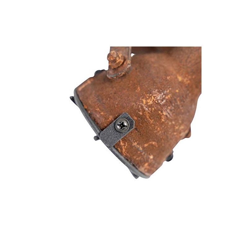 Qazqa industrial rust brown - interior lighting, living room lamp,