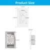 Smart Dimmer Light Switch with Wireless Remote, Compatible with Alexa